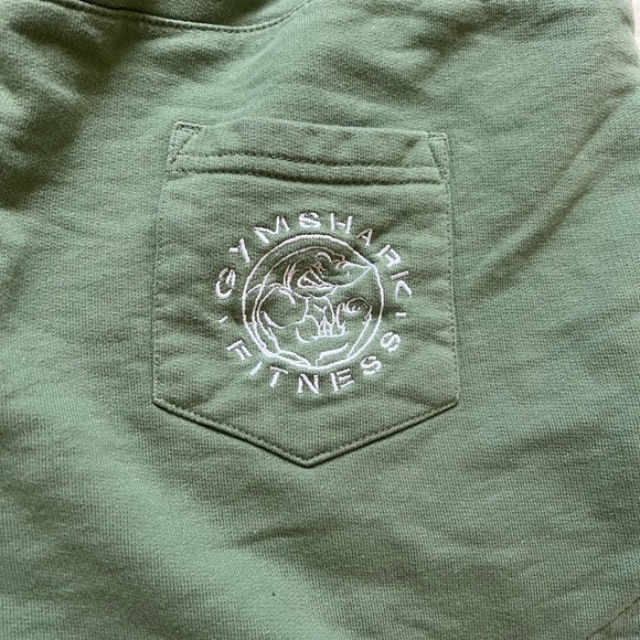 Gymshark Women's Green Sweat Shorts - Picture 4 of 6
